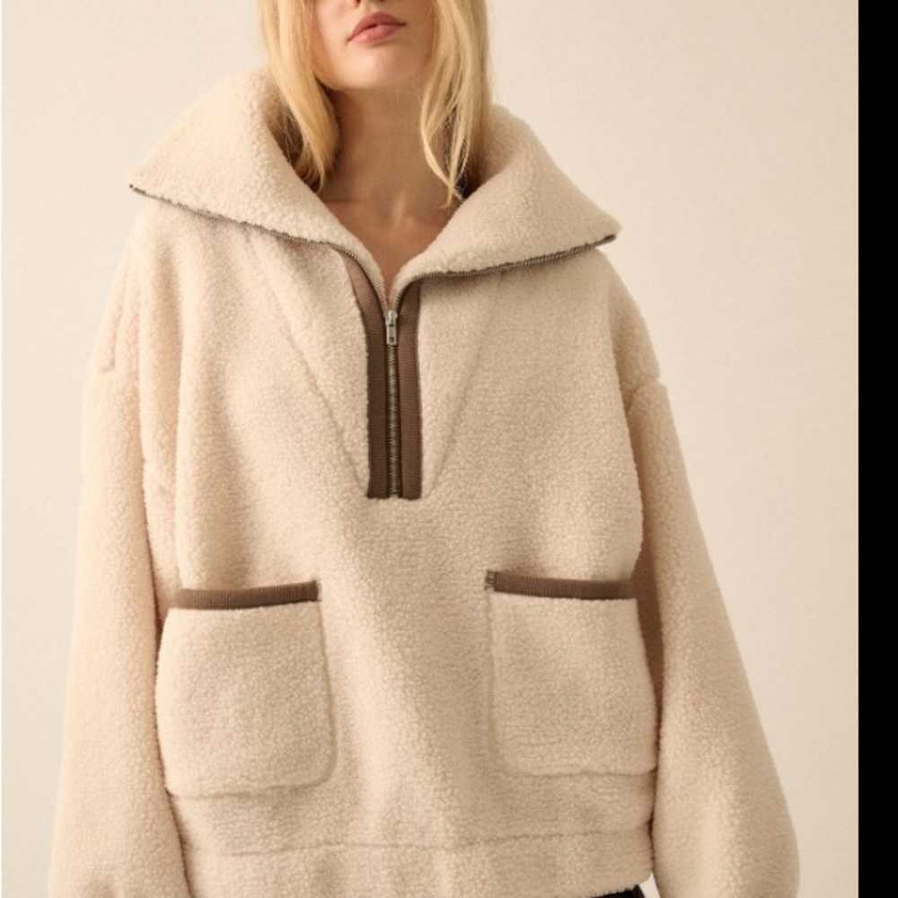 Cozy Cream Sherpa Jacket